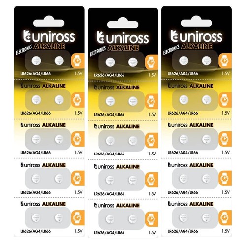 Uniross lr66 alkaline - 30,