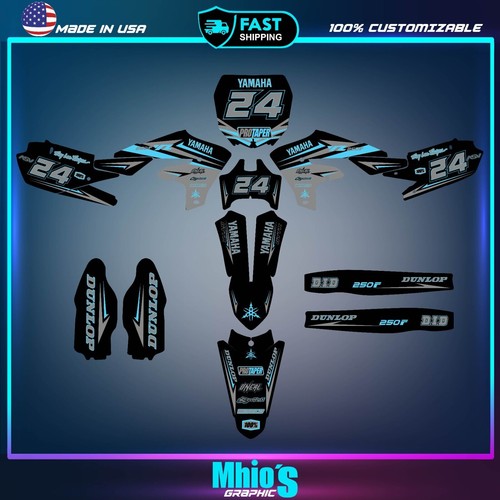 Graphics decals stickers kit