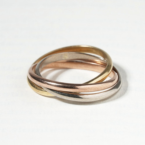 Vintage 18ct gold russian - vintage,
