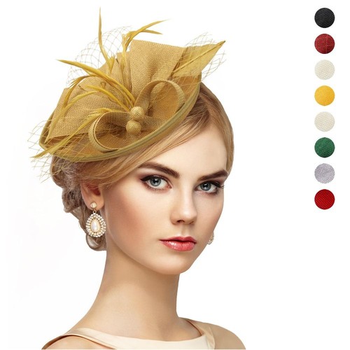 Formal flower fascinators hat - fascinators,