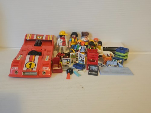 Playmobil race car - race, figures