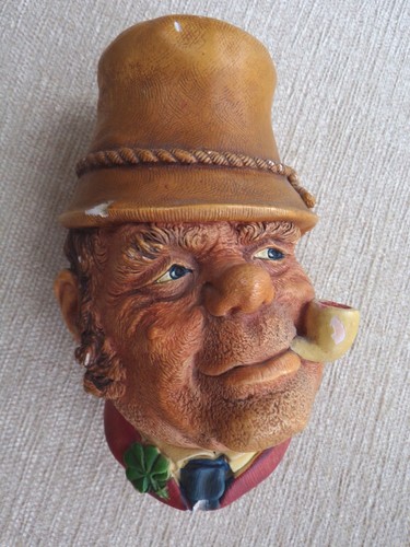 Bossons chalkware head paddy - bossons,