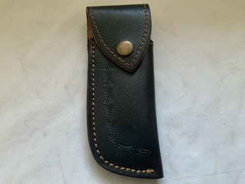 Hand made genuine leather pen - made,