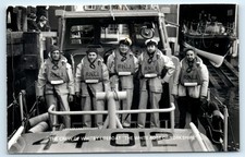 POSTCARD WHITBY THE CREW OF