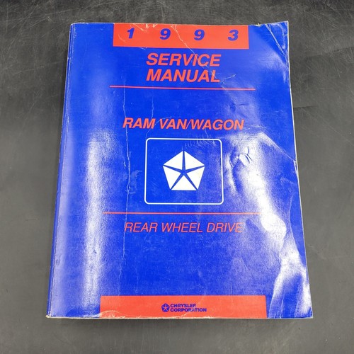 1993 service manual ram - 1993,
