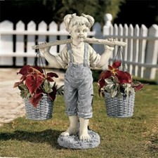 Decor outdoor statues two - outdoor, tone