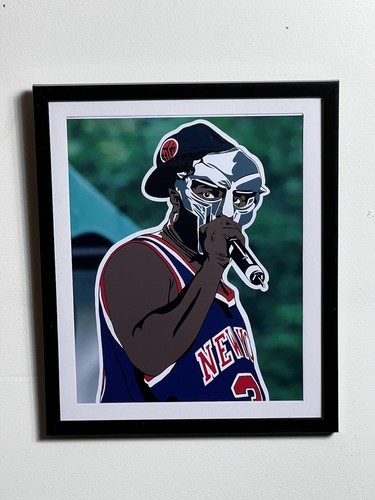 Doom framed print - mf,