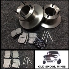 CLASSIC MINI BRAKE DISC & PAD