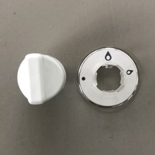 NEFF gas hob replacement knobs with plastic sleeve - white x5