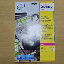 Avery Laser Label 20+ Heavy