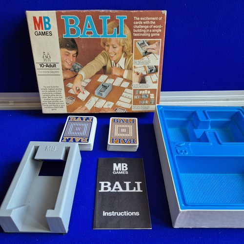 Games bali card game 1978 - card,