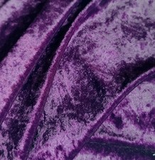 1 x Purple Velvet Remnant