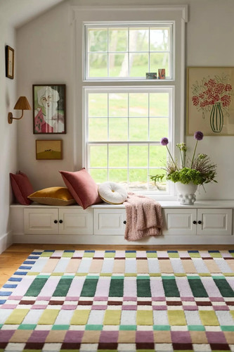 Modern geometric wool - modern, rug