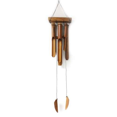Bamboo windchime natural - bamboo,