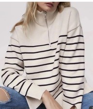 ZARA striped Knitwear Jumper