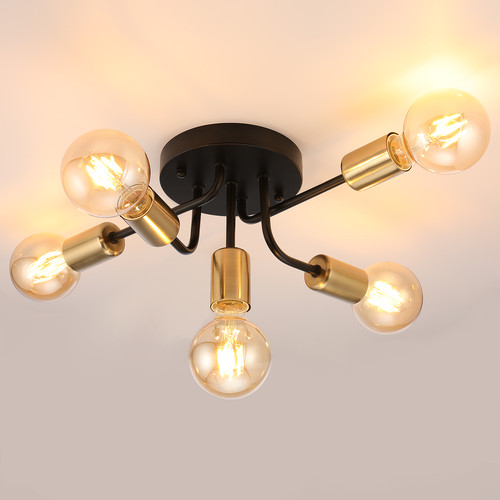 Retro ceiling light - fitting, 5