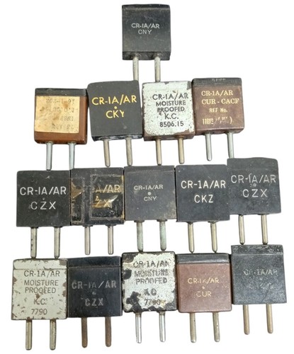 Radio crystals misc set 15 - crystals,