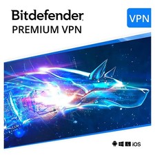 Bitdefender Premium VPN 2025 Unlimited VPN 10 PC Devices 1 Year (EMAIL)