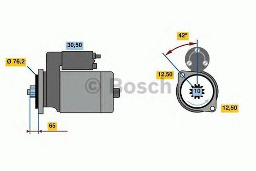 New engine starter - new,