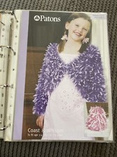 Girls Knitting PATTERN Patons  3418 Bolero & Bag 3-8 Years