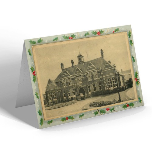 Christmas card vintage sussex - christmas,