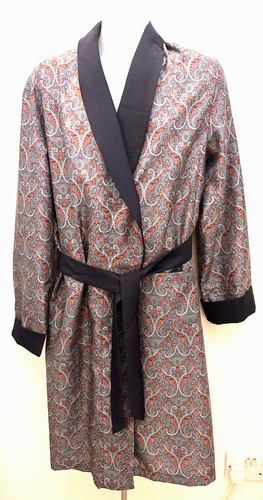 Vtg tootal dressing gown - tootal,