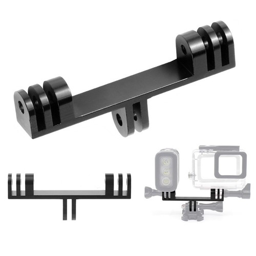 Dual head flash light mount - dual,