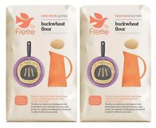 Doves Farm / Freee Buckwheat Flour 1kg (Pack of 2) I Free From GLUTEN