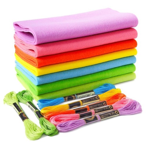 Craft felt sheets - sheets, assorted