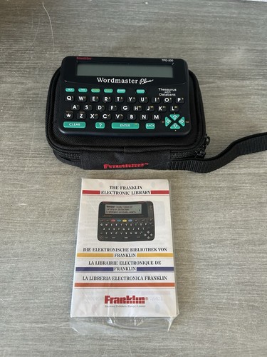 The franklins wordmaster plus - the,