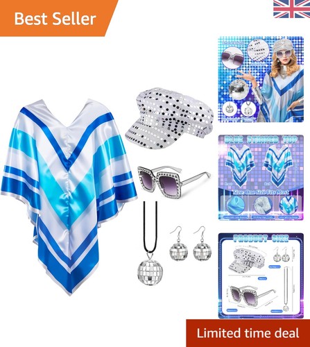 Pcs 70s fancy dress set - fancy, for
