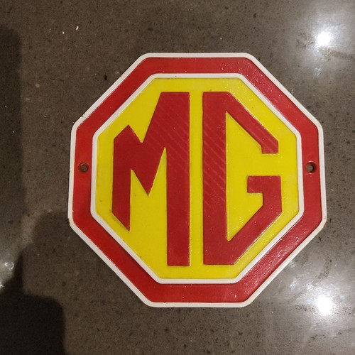 Cast iron sign - cast,