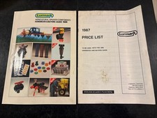 Lurmark Agricultural Sprayers Handbook, Buyer's Guide & Price List 1986
