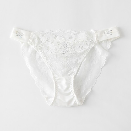 Womens silky shiny satin lace - silky,