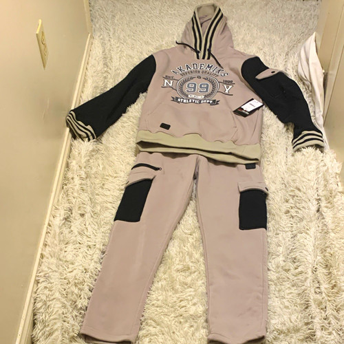 Akademiks men 2pc hoodie - 2pc,