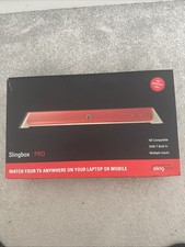 Slingbox Pro HD Media with Leads & Manual Digital TV Streaming - Boxed - Red