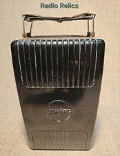 Vintage Zenith Portable Radio / Recorder Case – Black – As Found