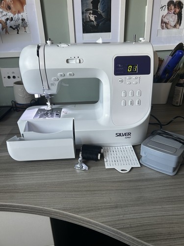 Silver 1040 portable sewing - silver,
