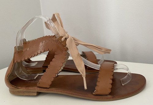 Boden womens flat sandals tan - sandals,
