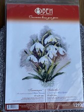 New Cross Stitch Kit, ‘Snow