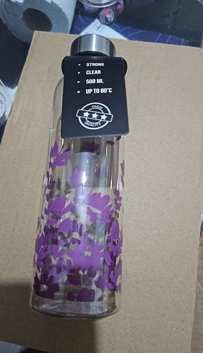 500 clear purple plastic - 500, &