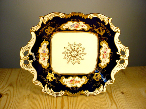 Coalport x2219 antique dish - coalport, /