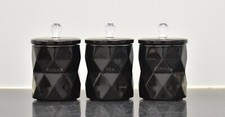Tea Coffee Sugar Jar Marble