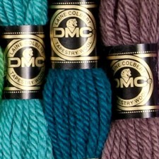 Dmc tapestry wool 100 - 100%,
