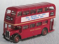 RARE CODE 3 EFE C10101 1:76 AEC REGENT III RT D/DECK BUS DEVON GENERAL  BOXED