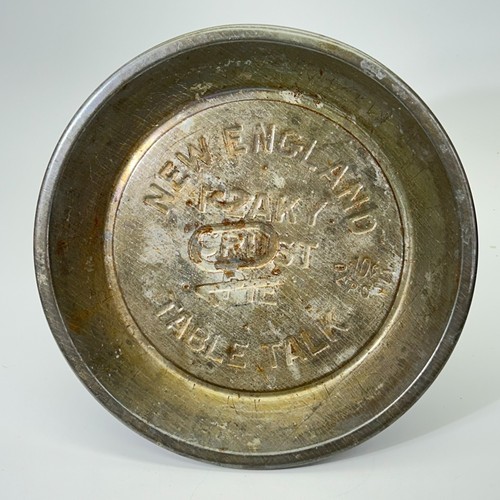 Vtg table talk pie - pie, plate