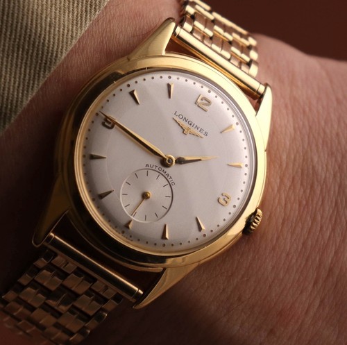 Vintage longines 18k solid - vintage,