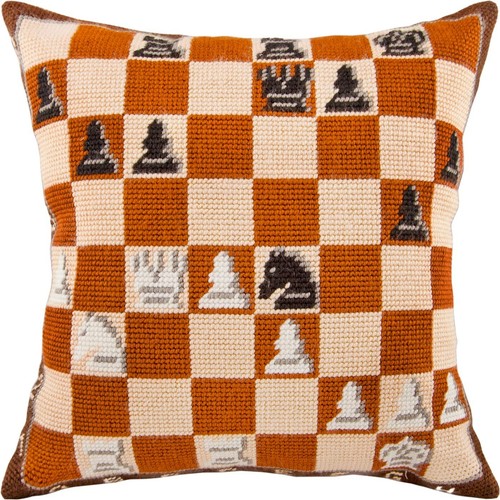Needlepoint cushion kit - cushion,