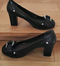 NINE WEST Shoes Black Leather