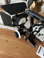 Andoer C500 Aluminium Alloy Camera Cage Kit, 15mm Rod, Matte Box